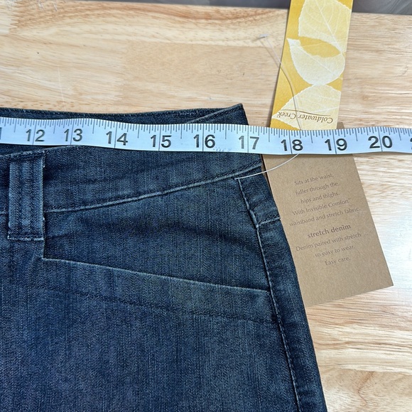 COLDWATER CREEK STRETCHY WILLOW WIDE LEG TROUSER JEAN Size 14 NWT - Picture 4 of 8